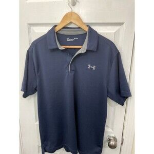 Under Armour Men's Polo Shirt - Navy Blue